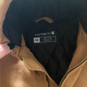 Carhartt Duck Canvas Jacket in Carhartt Brown with Black Lining